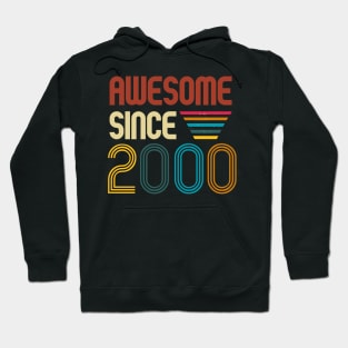 Awesome since 2000 -Retro Age shirt Hoodie